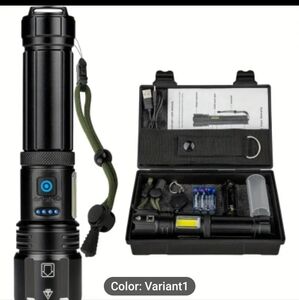 New Superbright 800-1300 Lumen recharable Flashlight